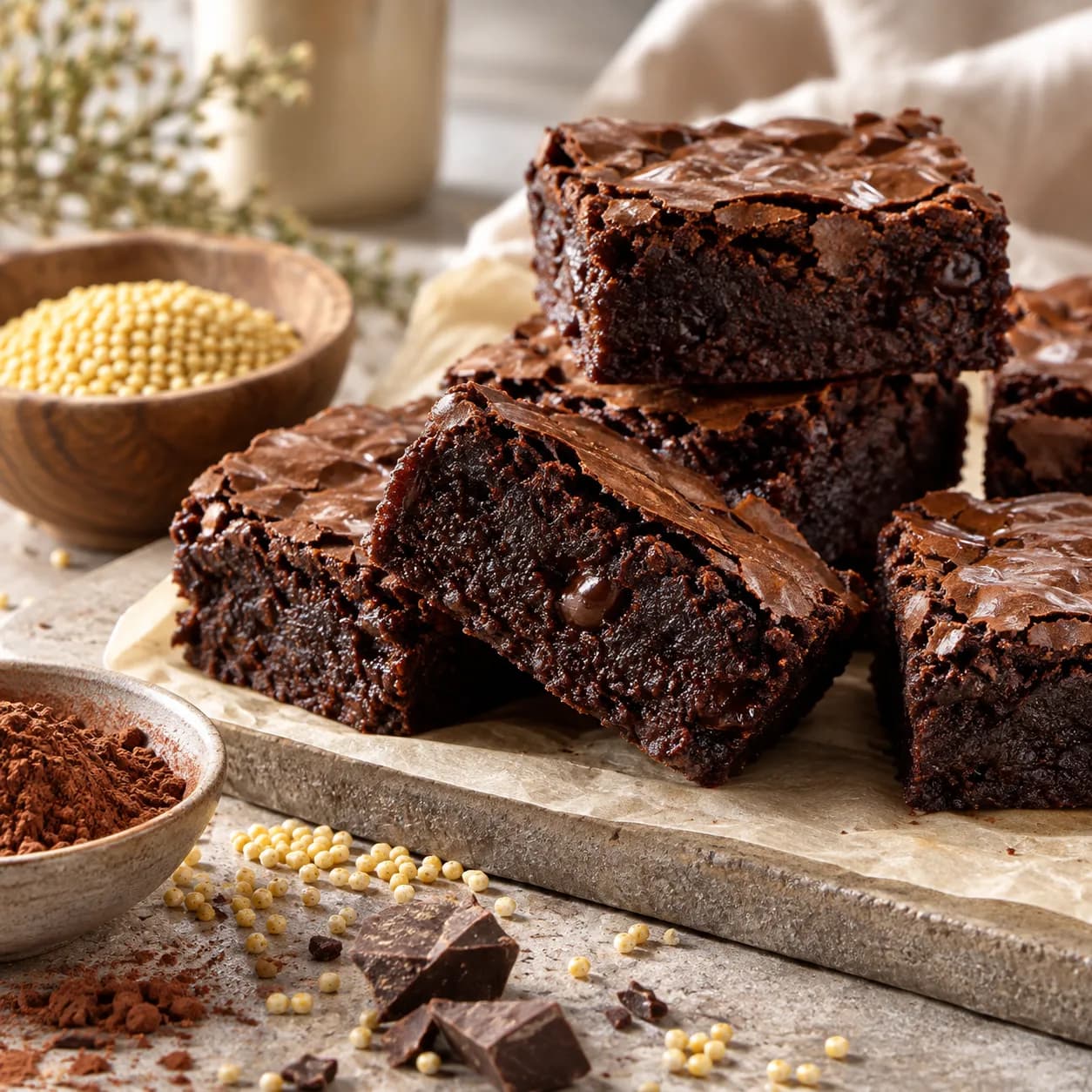 Illustrative image for Gluten-Free Millet Brownie Masterclass course
