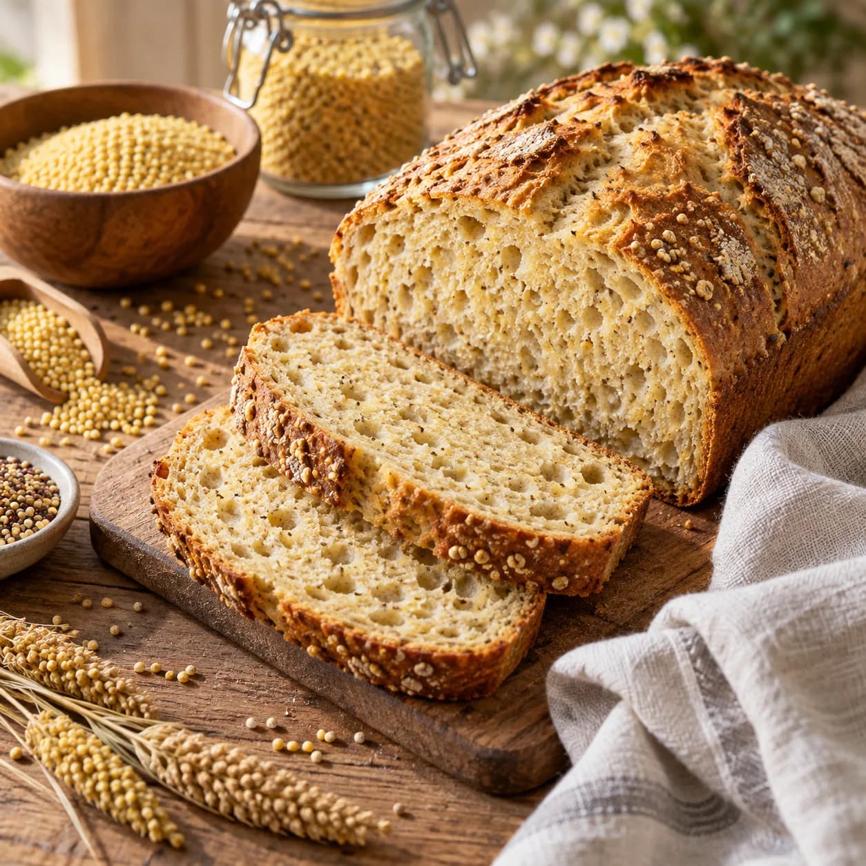 Illustrative image for Professional Gluten-Free Millet Bread Masterclass course