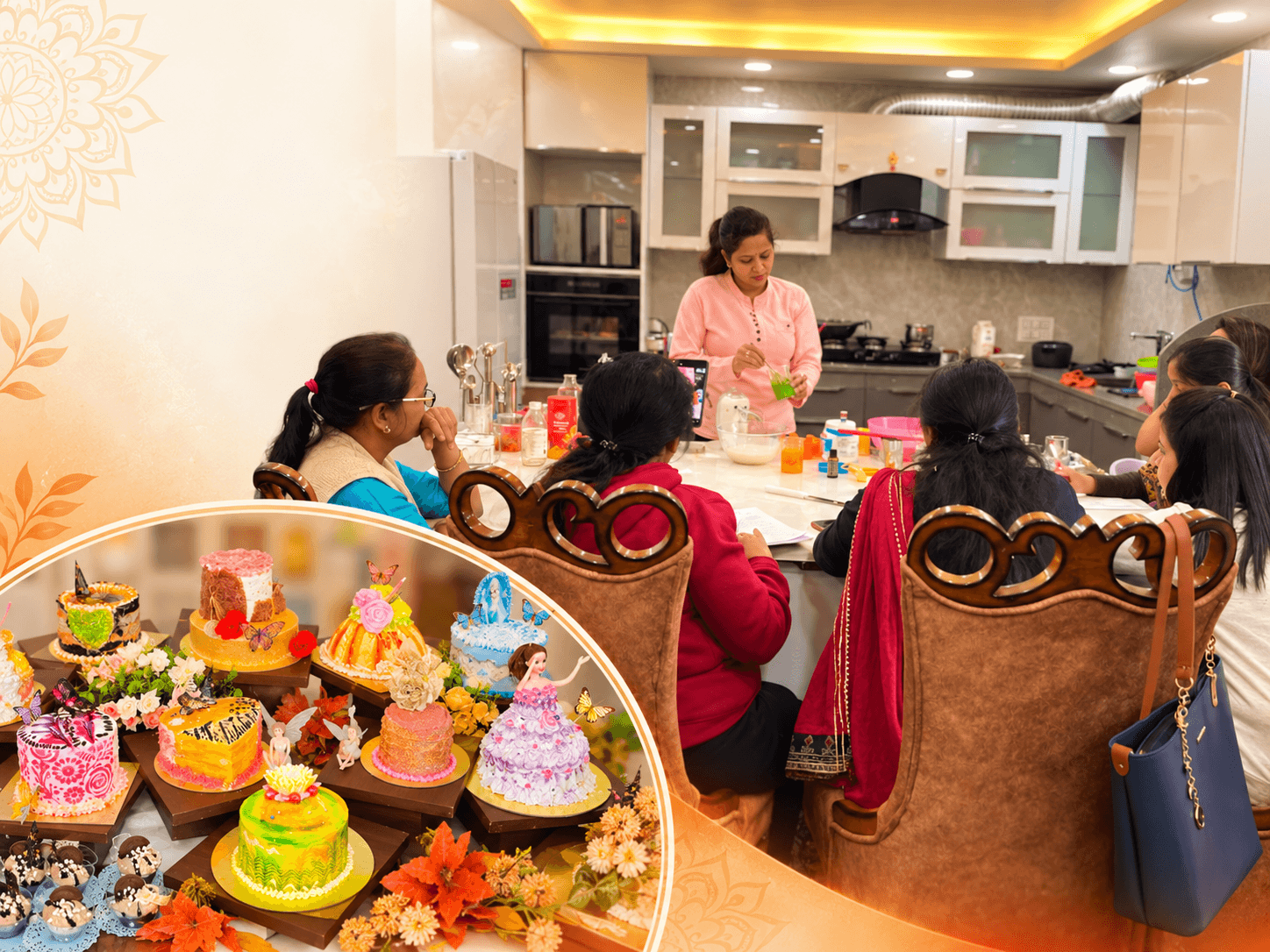 Gauri Creations Diwali hamper workshop and festive products